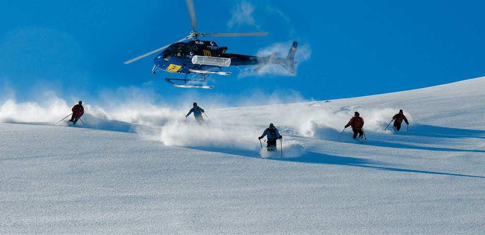 Heli-Skiing in Swedish Lapland