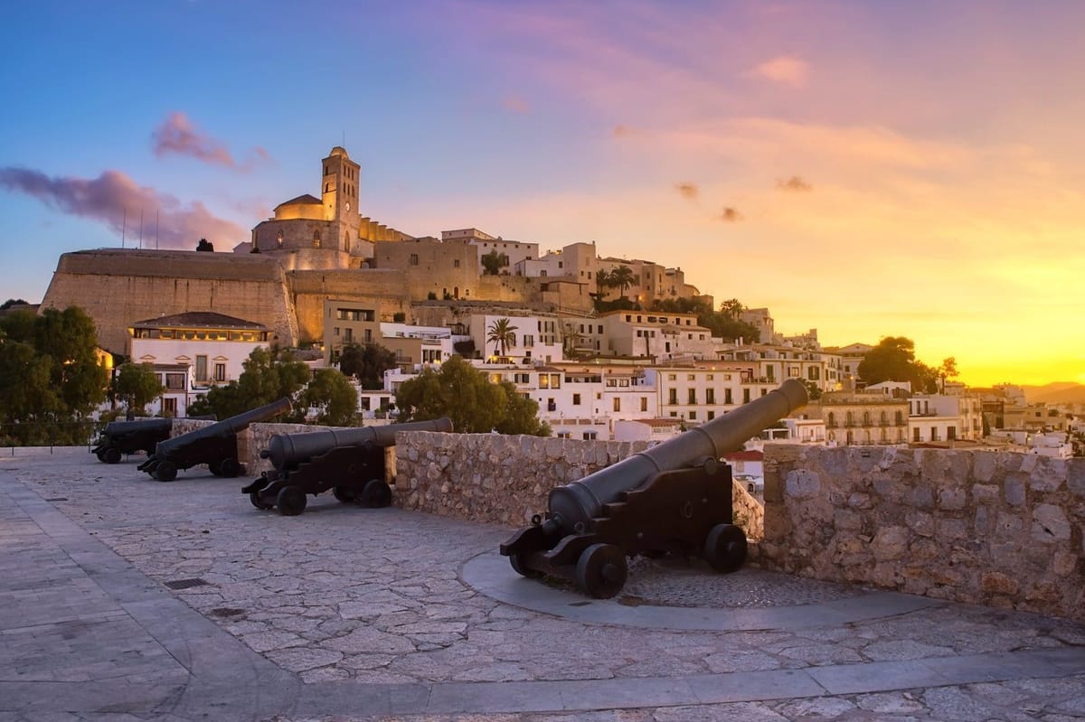 Day 2, Cabrera to Ibiza Old Town and Marina