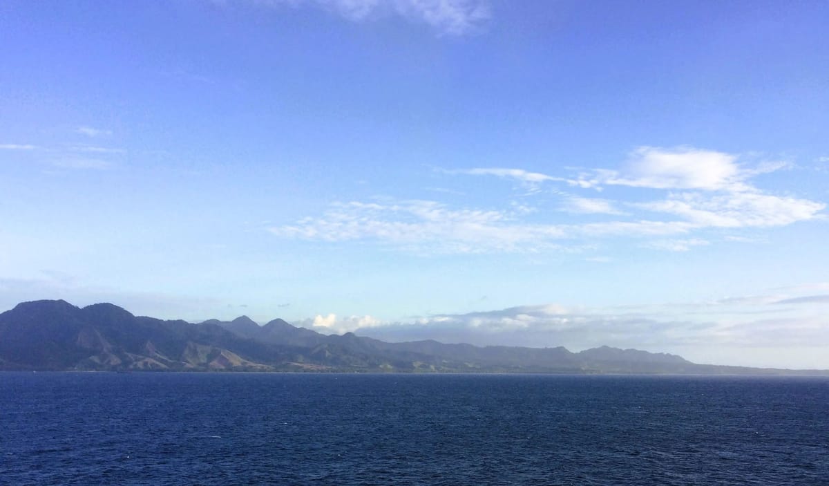 Day 2, Mbeghe Island | First Remote Anchorage