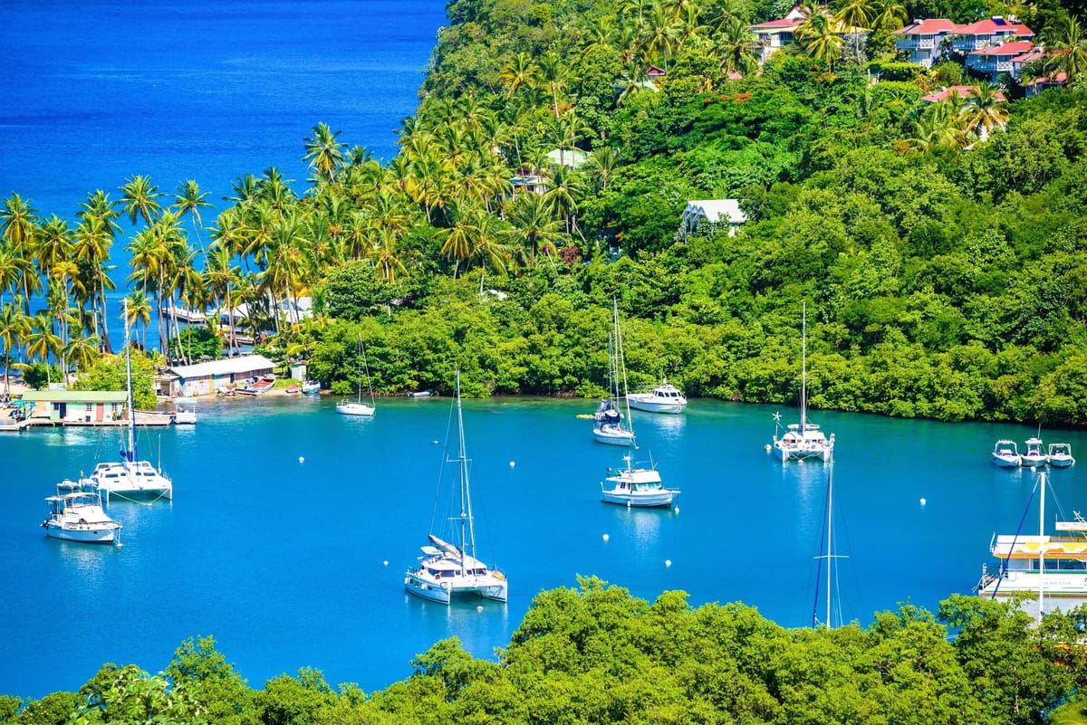 Day 1, St Lucia