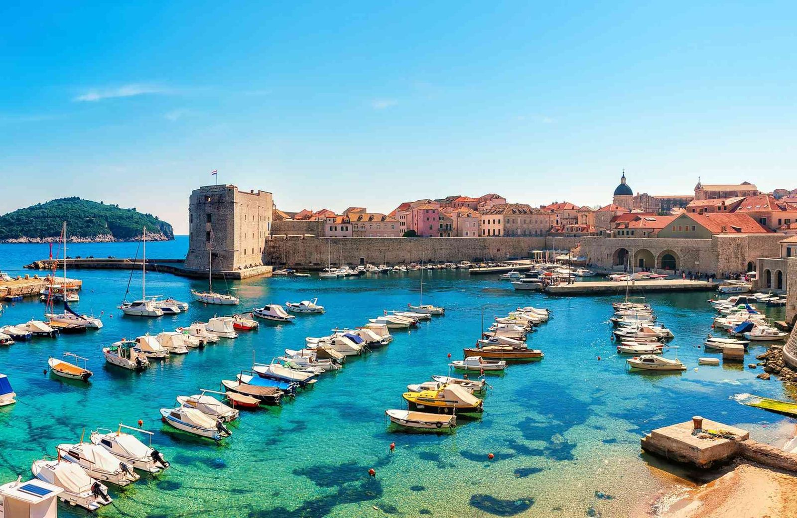 Split to Dubrovnik route