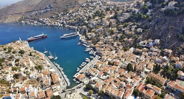 Symi harbour