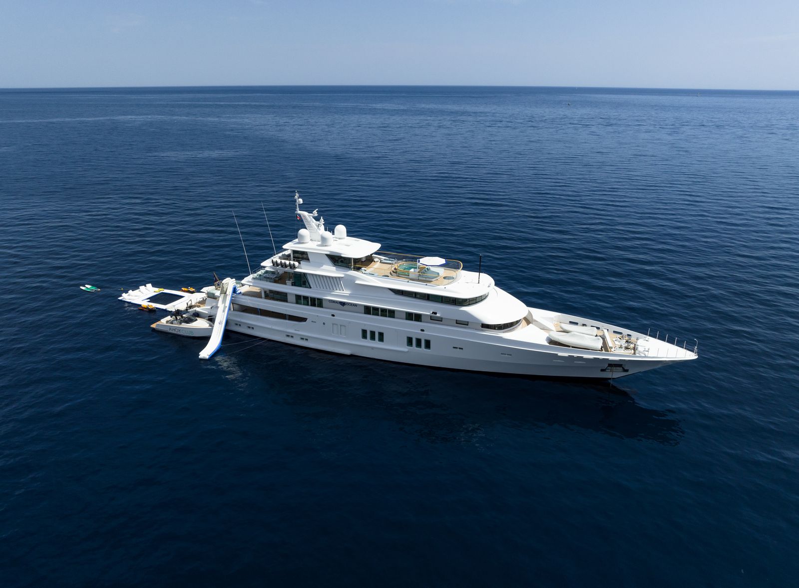 CORAL OCEAN at anchor