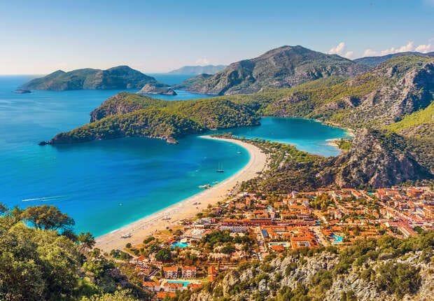 Turkey coastline