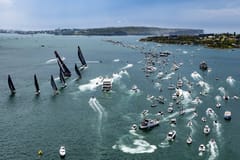 Boxing Day, the Sydney to Hobart start