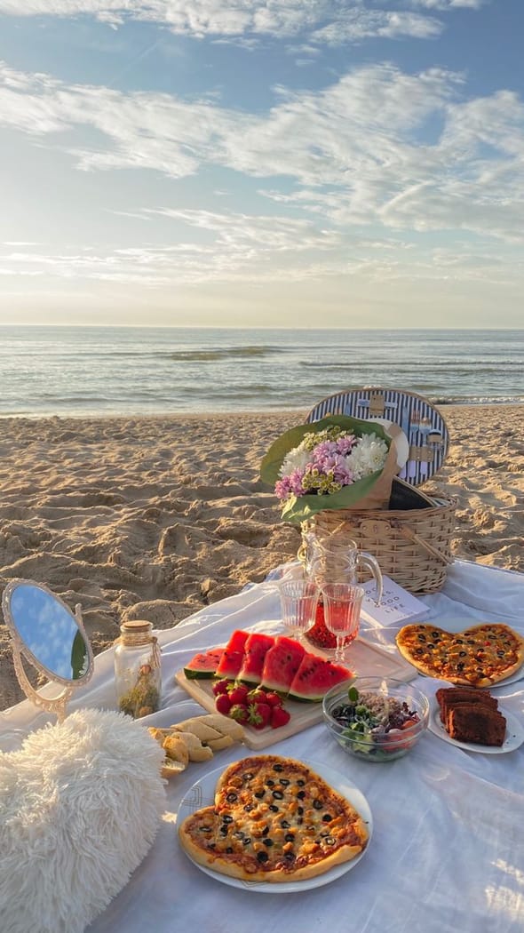 Private Beach Picnic