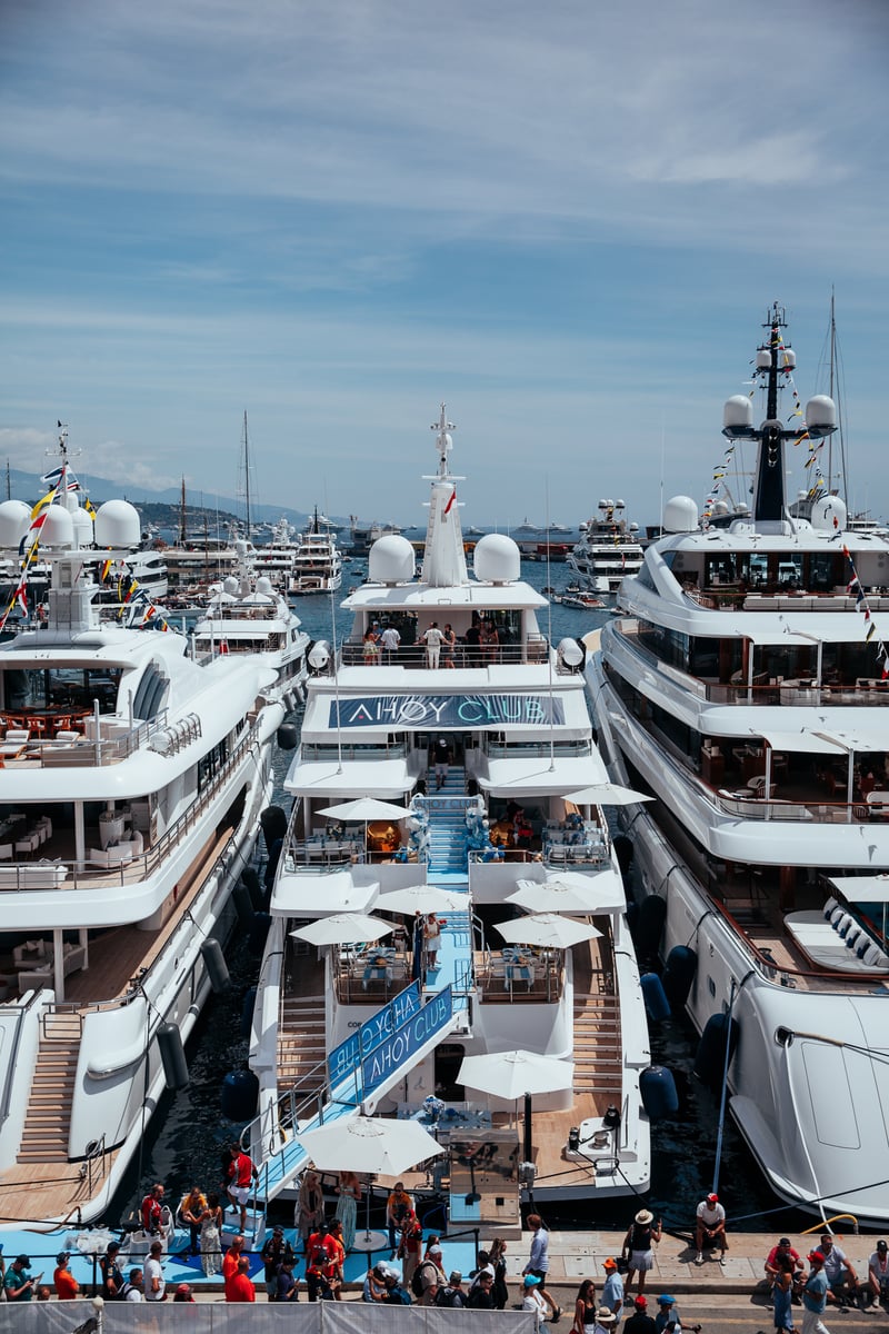 Luxury Yachts Monaco Port Hercules