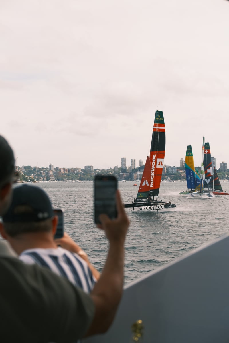 SailGP Sailing Action