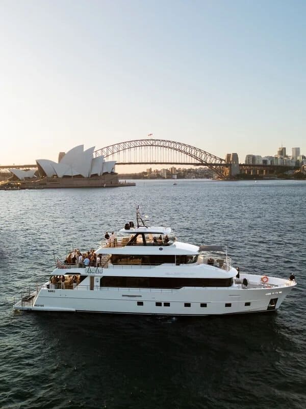 Luxury yacht event