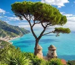 Ravello from the water