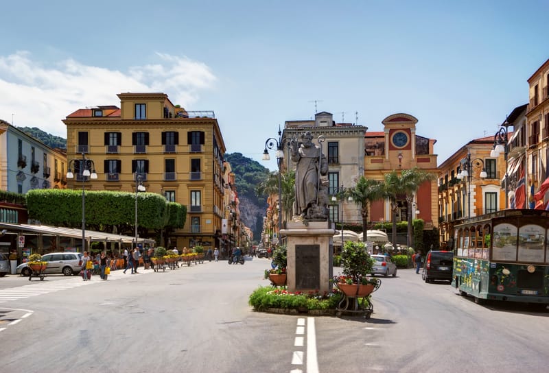 Piazza Tasso Promenade