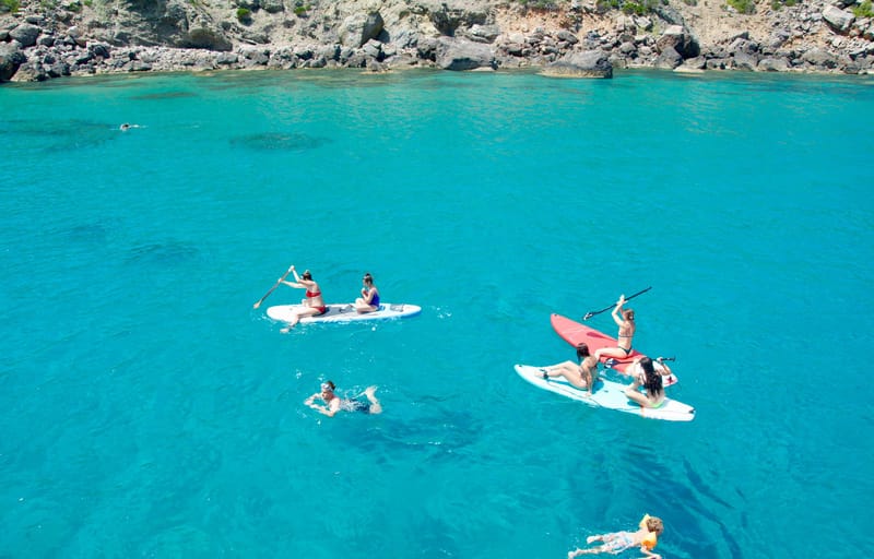 Paddleboard Playa Illetes