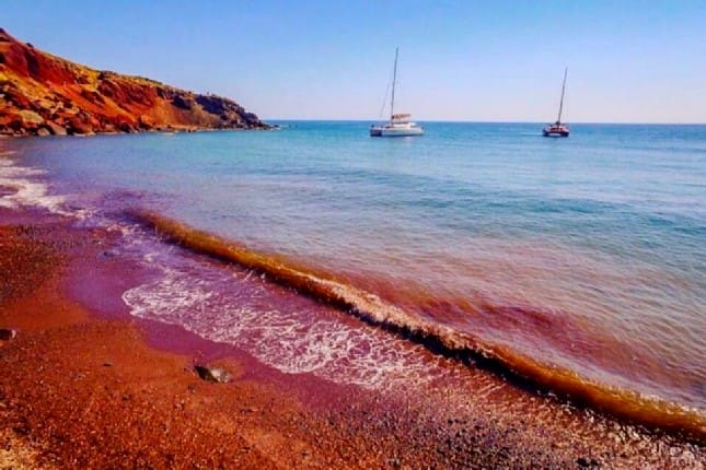 Red & White Beach Tender