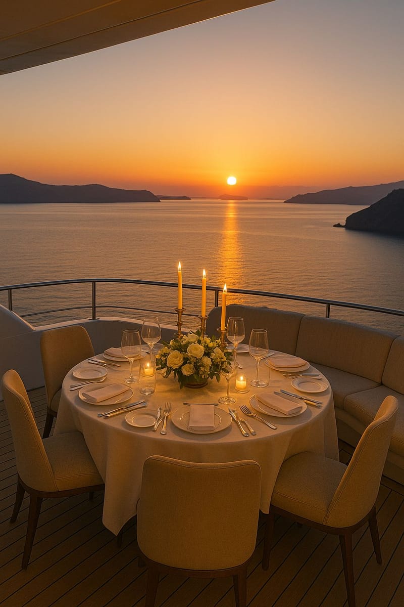 Caldera Deck Dinner