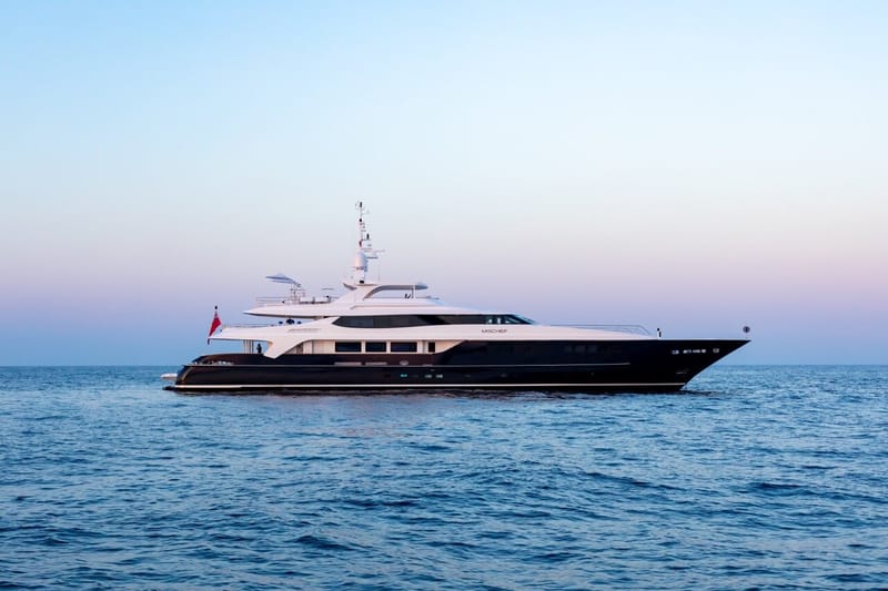 MISCHIEF Yacht Refit - Inside Ahoy Club’s Transformation Of A 2006 Baglietto Icon