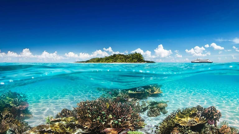 Remote island exploration